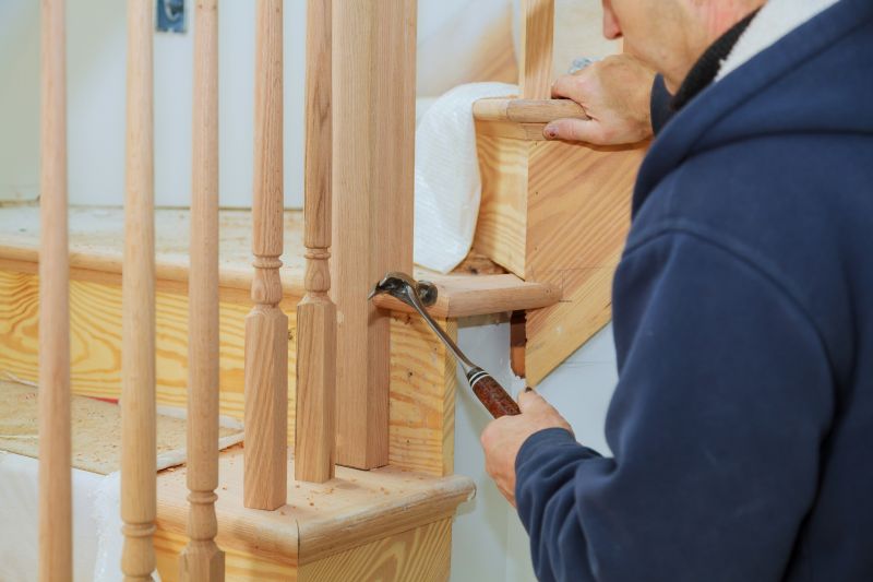 Oak Stairs Repair in Wilmington, NC